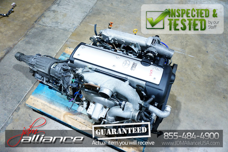 JDM Toyota 1JZ-GTE Twin Turbo 2.5L DOHC *Front Sump* Engine 1JZ